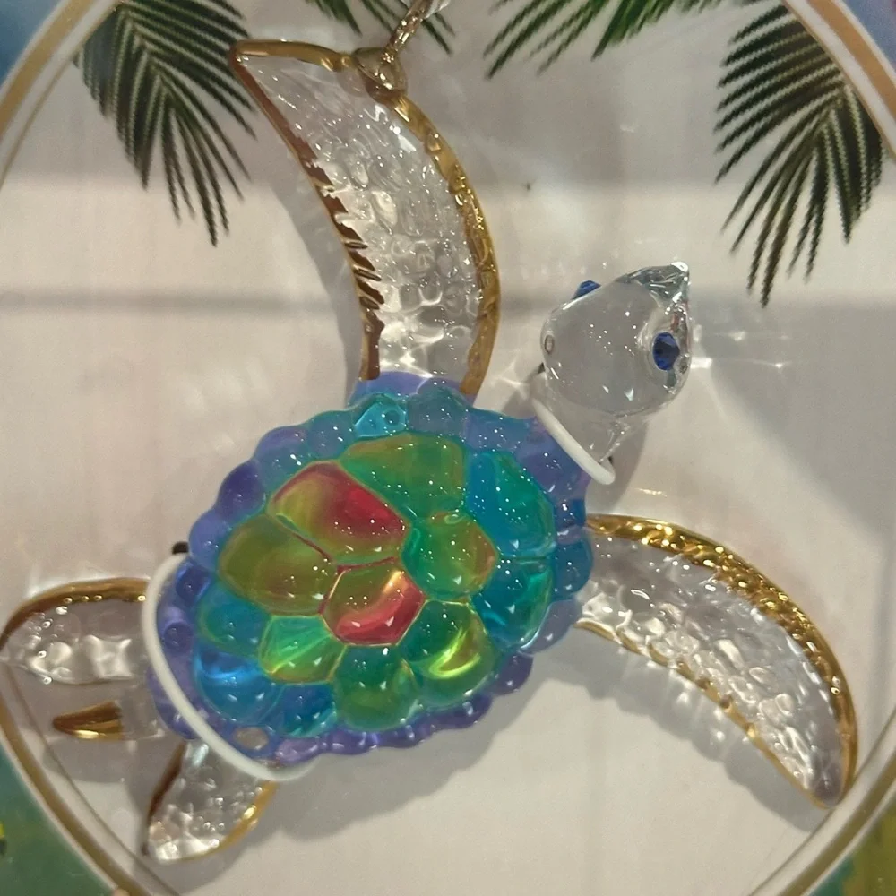 Glass Baron : Glass Turtle Ornament - Picture 2 of 2